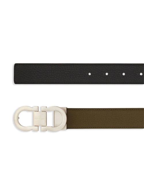 Belt with characteristic reversible Gancini logo FERRAGAMO | 670326778224