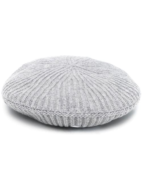 Light grey wool hat Ganni | A4430921