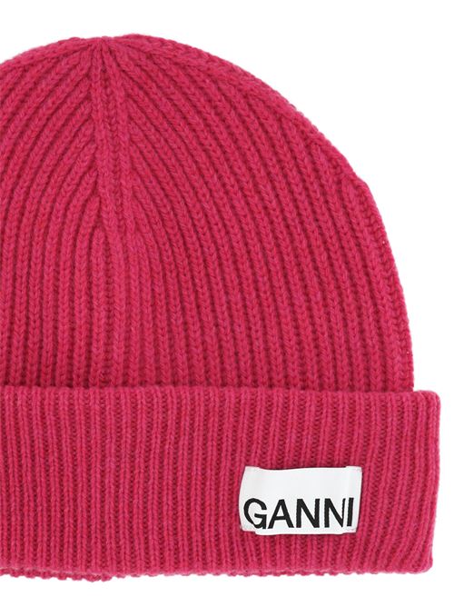 Ribbed hat Ganni | A5984266