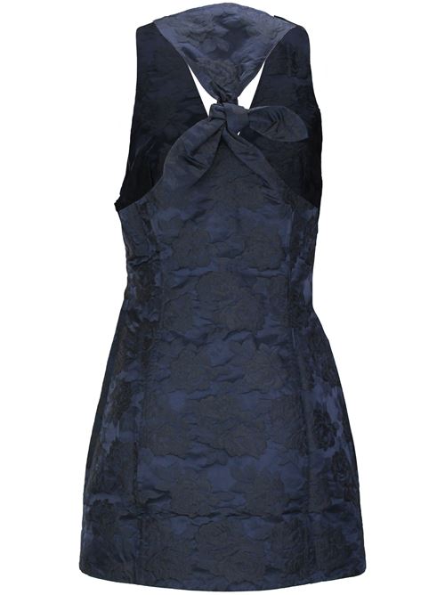 Navy blue recycled dress GANNI | F9703268