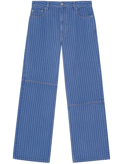 Sky blue organic denim GANNI | J1505083