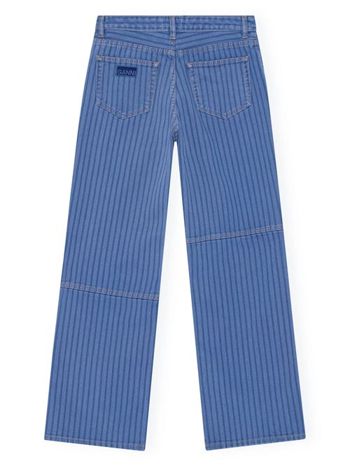 Sky blue organic denim GANNI | J1505083