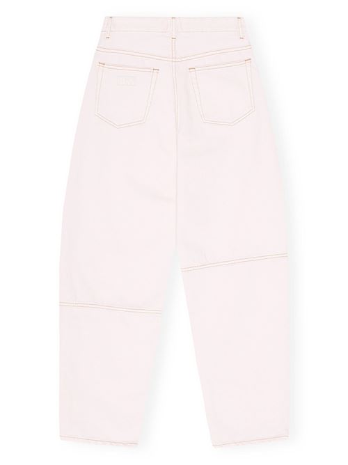 White denim classic five pockets GANNI | J1583868