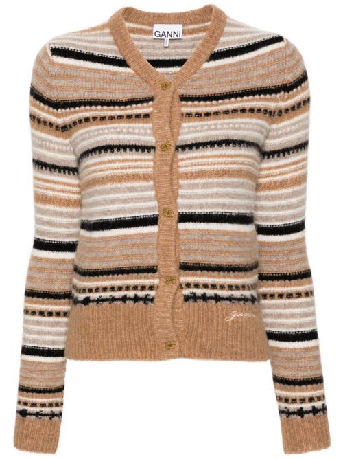 Light brown/multicolour knitted Ganni | K2235177