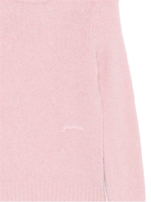 Maglia in misto lana alpaca rosa Ganni | K2272868