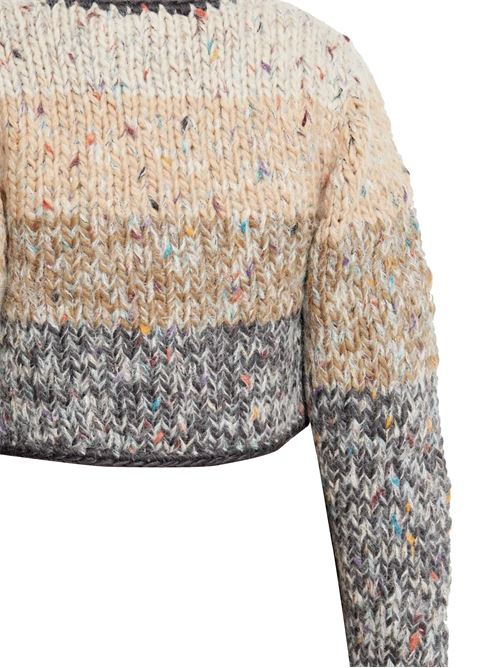 Multicolour wool blend cardigan Ganni | K2312921