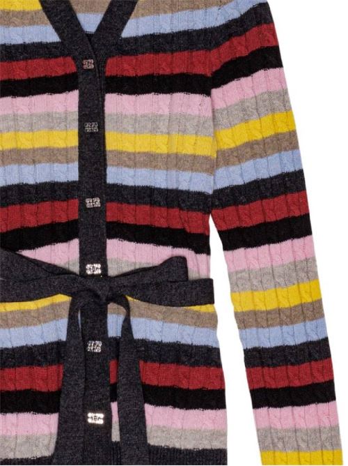 Multicolour wool blend cardigan Ganni | K2325999