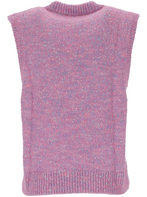 Violet pink knitted gilet GANNI | K2332295