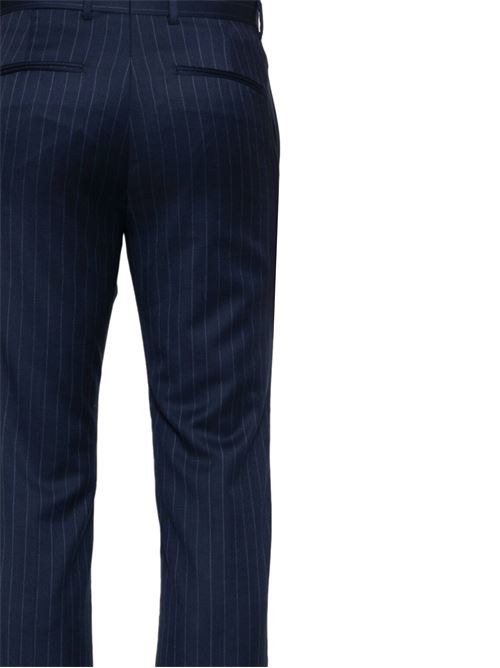 Navy blue wool pants GIVENCHY | BM51H515Q9402