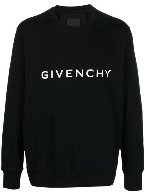 GIVENCHY Archetype slim sweatshirt in brushed fabric GIVENCHY | BMJ0HA3YAC001