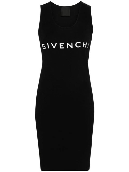 NoveltyGIVENCHY PARIS jersey tank dress Givenchy | BW22543YAC001