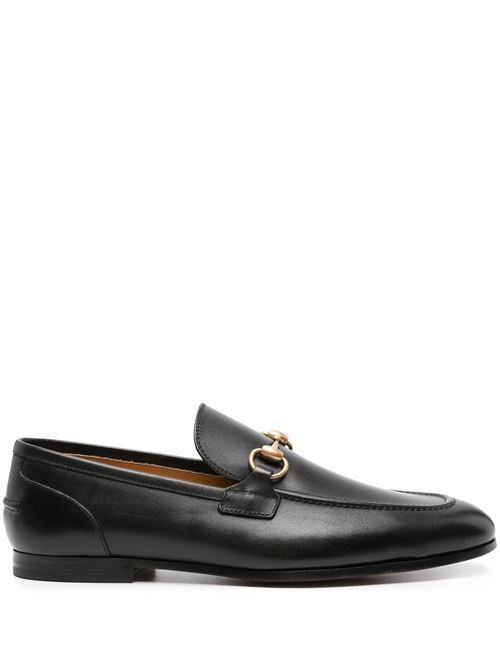 black leather slip-on GUCCI | 406994BLM001000