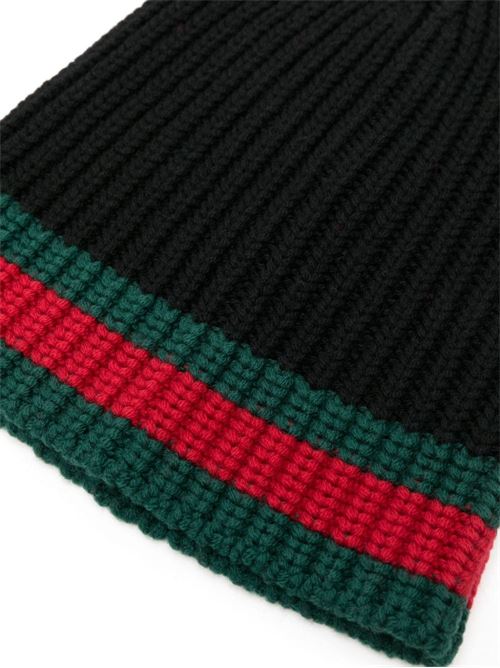 black/green/red hat Gucci | 4297534G2061000