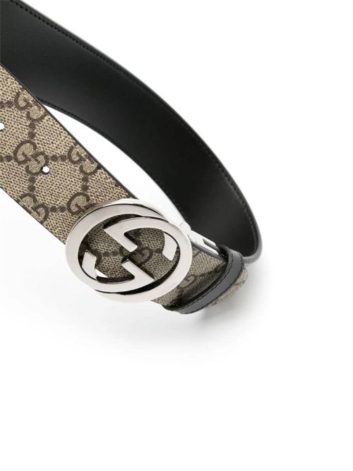 3cm Marmont Reversible Monogrammed Supreme Coated-Canvas Belt GUCCI | 473030KGDHN9769