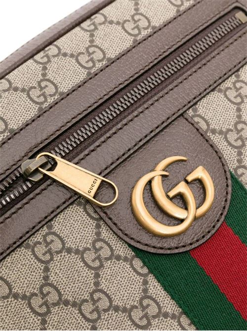 GG Supreme print leather crossbody bag GUCCI | 54792696IWT8745