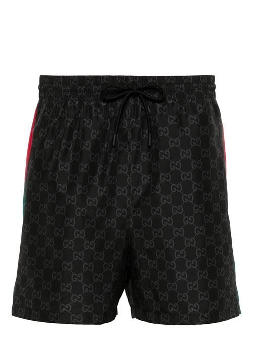 Black signature GG Supreme beachwear Gucci | 699084XHAJ01152