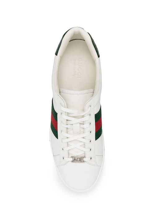 MEN'S ACE SNEAKER WITH WEB DETAIL Gucci | 757892AACAG9055