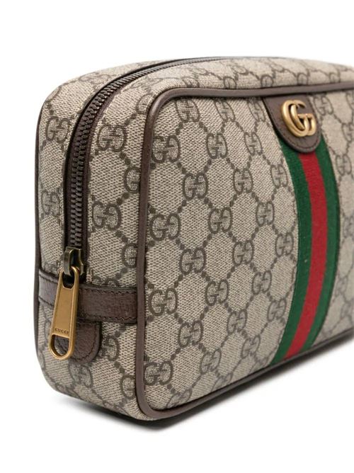 GUCCI SAVOY NECESSARY POUCH WITH WEB DETAIL Gucci | 76001996IWT8745