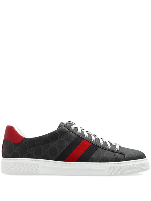 SNEAKER GUCCI ACE UOMO CON DETTAGLIO WEB Gucci | 760775FACMZ1065