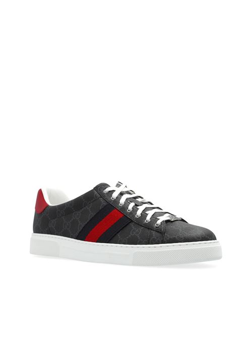 GUCCI ACE MEN'S SNEAKER WITH WEB DETAIL Gucci | 760775FACMZ1065