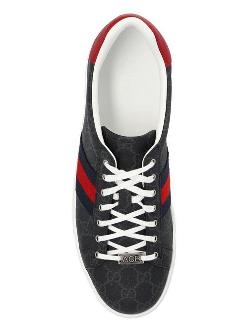 GUCCI ACE MEN'S SNEAKER WITH WEB DETAIL Gucci | 760775FACMZ1065