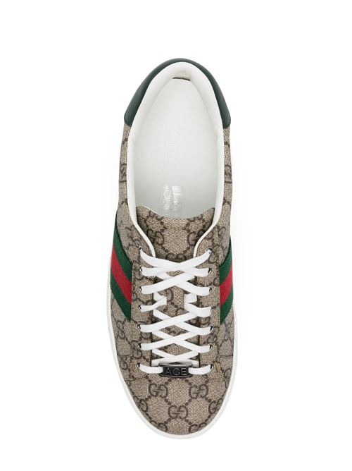 GUCCI ACE MEN'S SNEAKER WITH WEB DETAIL GUCCI | 760775FACMZ9746