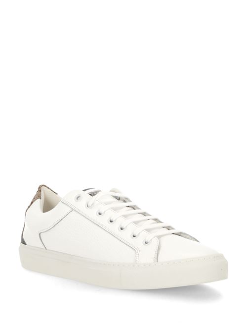 Sneaker in pelle bianca HERNO | SH011UMSHOE271094