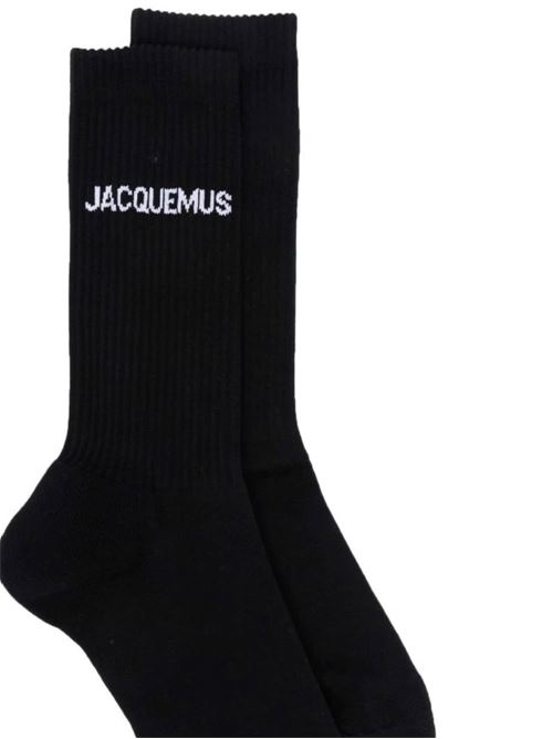 Calzini neri con logo JACQUEMUS | 213AC0035000990