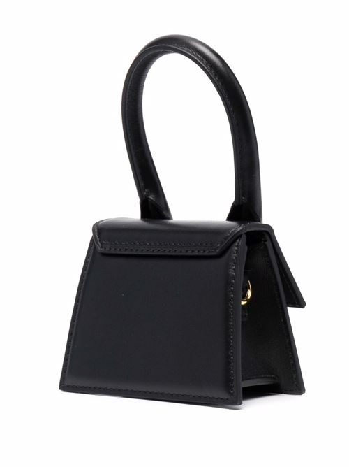 Black calf leather Le Chiquito mini tote bag JACQUEMUS | 213BA0013000990