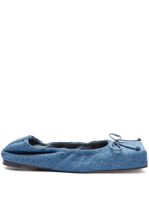 Indigo blue cotton ballerina JACQUEMUS | 243FO1573176330