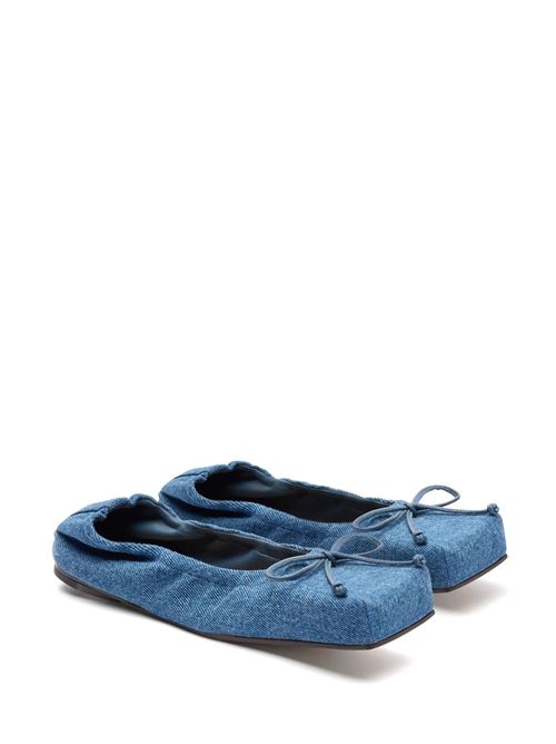 Indigo blue cotton ballerina JACQUEMUS | 243FO1573176330