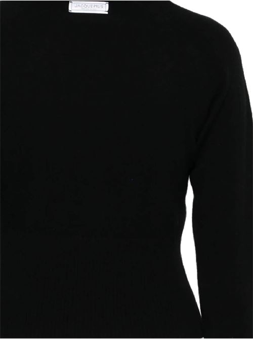 Maglia in misto cashmere nero JACQUEMUS | 243KN5472001990