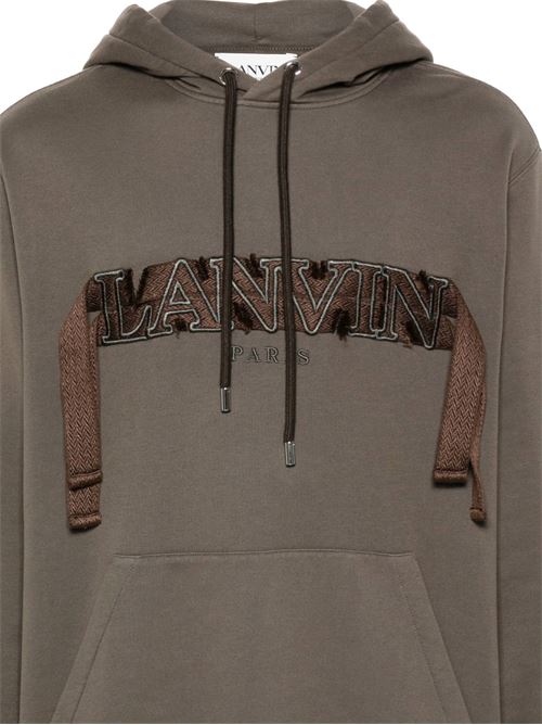 Dark olive green sweatshirt Lanvin | RMHO0009J199A24675