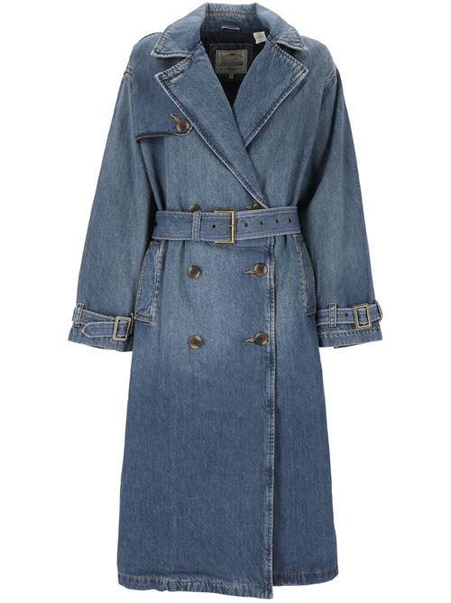 Indigo blue cotton coat LEVIS | A89760001