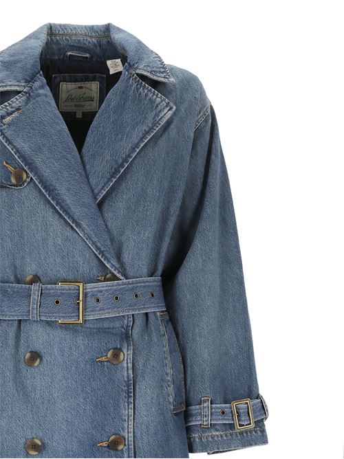 Indigo blue cotton coat Levi'S | A89760001