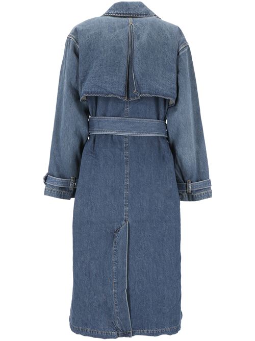 Indigo blue cotton coat LEVIS | A89760001