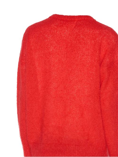 Maglione girocollo con logo MARANT | PU0563HAB3L09H70RD