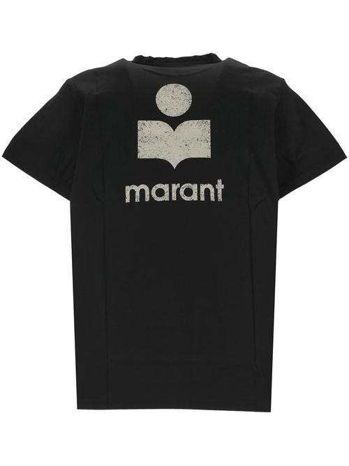 T-shirt Zafferh con stampa MARANT | TS0047HAB1N19HBKEC