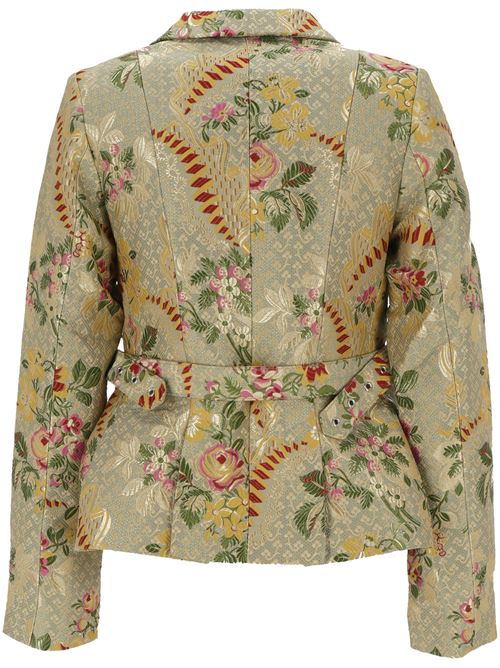 Beige multicolour jacket Marques'Almeida | AW24JK0210BRCBGBEIGE