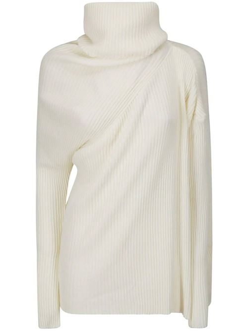 White merino wool knit Marques'Almeida | AW24KN0095MKNIVIVORY