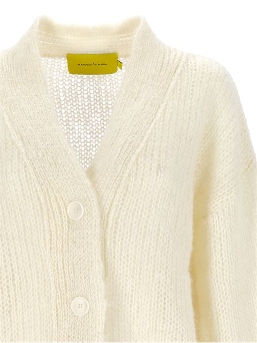 Cardigan decostruito Marques'Almeida | AW24KN0176MHKNBGBEIGE