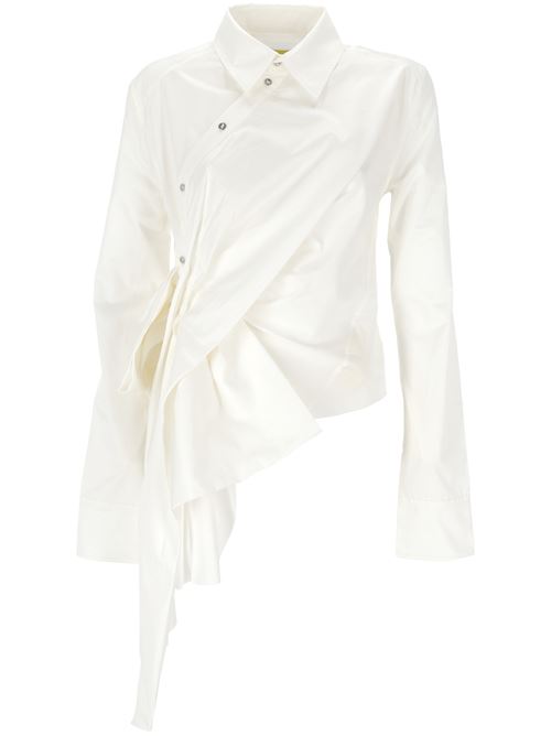 Camicia in cotone bianco MARQUESALMEIDA | AW24TP0608SHTWHWHITE