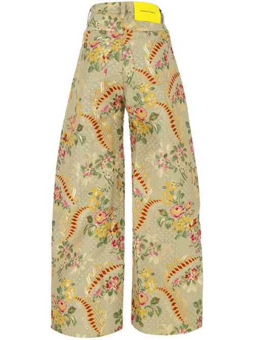 Pantaloni effetto broccato Marques'Almeida | AW24TR0014BRCBGBEIGE