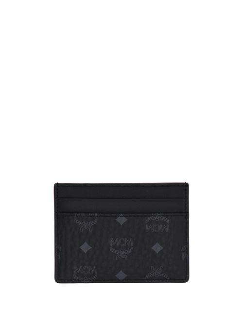 Aren Visetos mini card holder MCM | MXADATA08BK