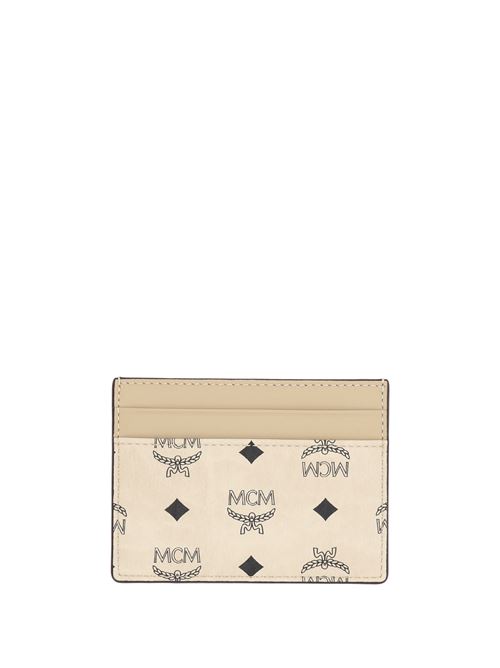 Aren Visetos mini card holder MCM | MXADATA08I8