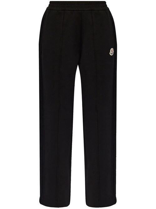 Black virgin wool pants Moncler | 938H000-0989ALE999