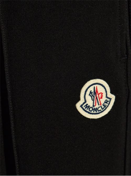 Black virgin wool pants Moncler | 938H000-0989ALE999