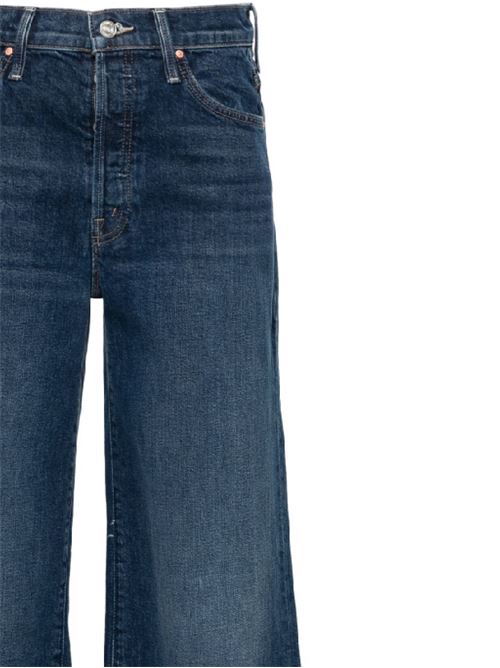 Navy blue cotton jeans Mother | 10395259CNB