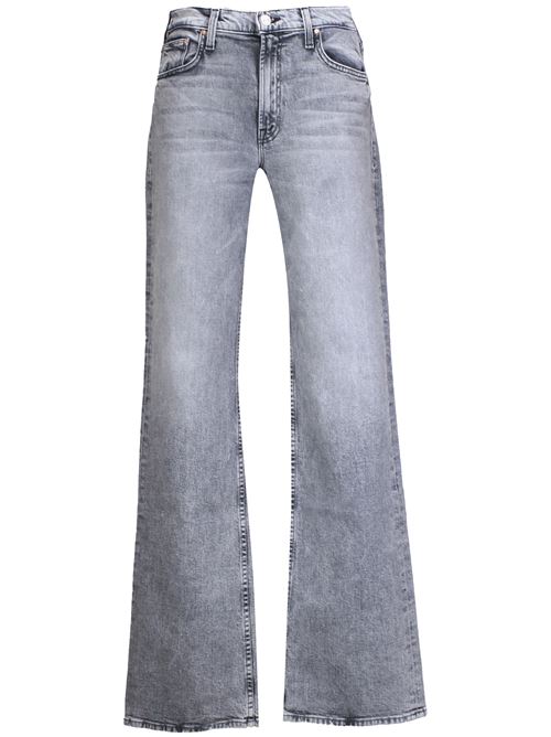 women's gray flared jeans in stretch denim Mother | 10865515DGB