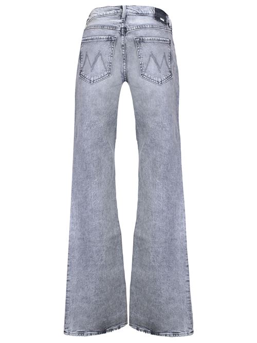 women's gray flared jeans in stretch denim Mother | 10865515DGB